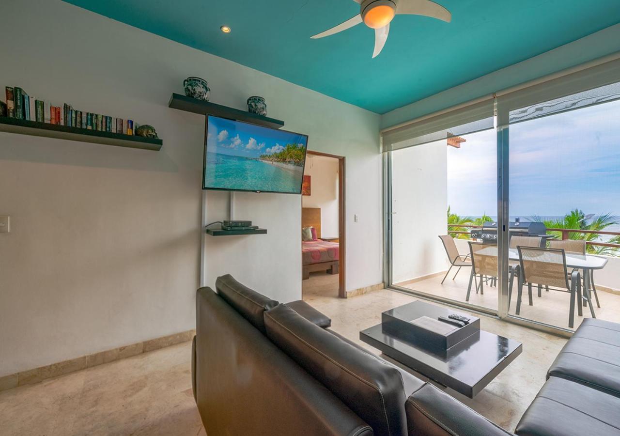 Beachfront Penthouse With 3 Bedrooms & Ocean View - Las Nubes Playa del Carmen Exterior photo