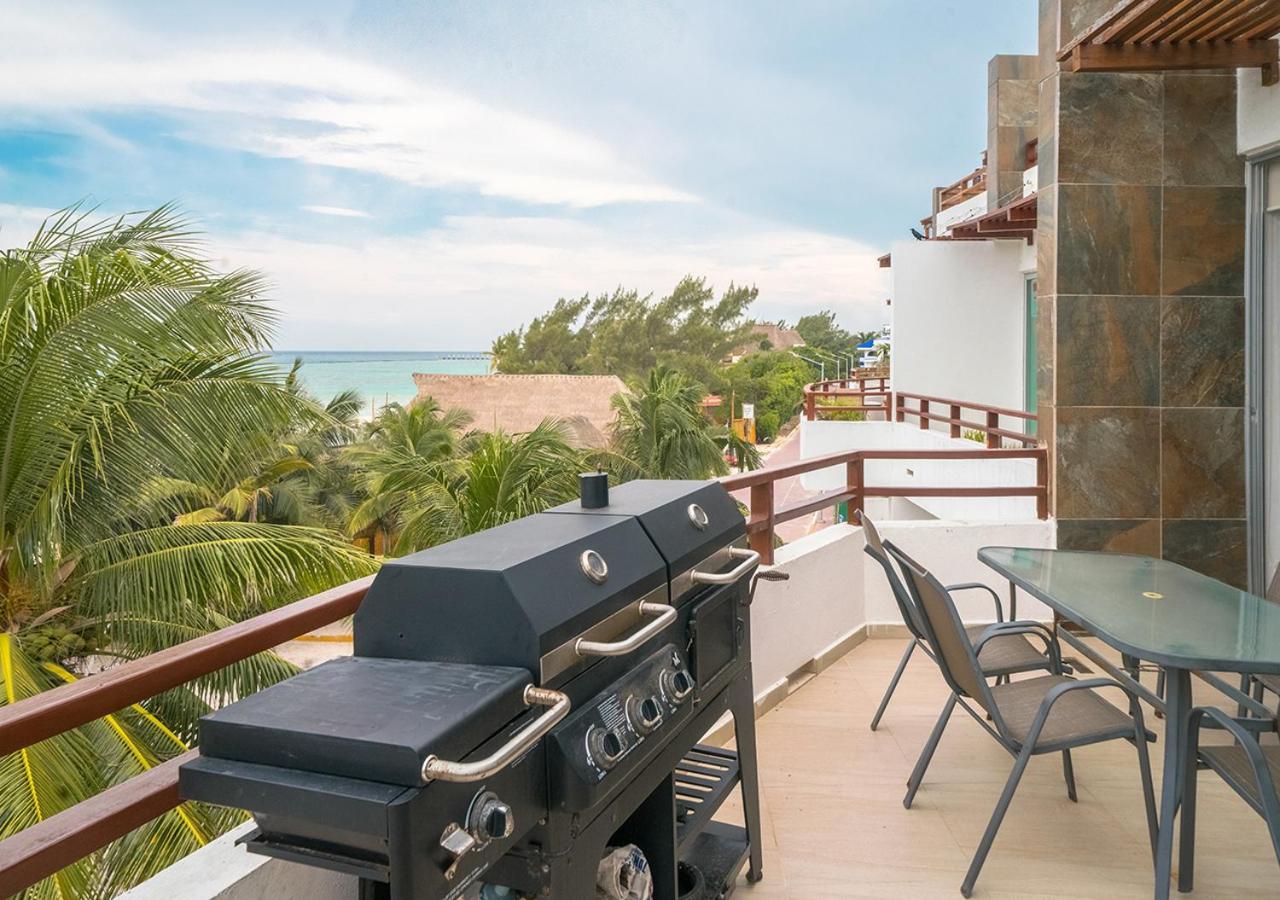 Beachfront Penthouse With 3 Bedrooms & Ocean View - Las Nubes Playa del Carmen Exterior photo