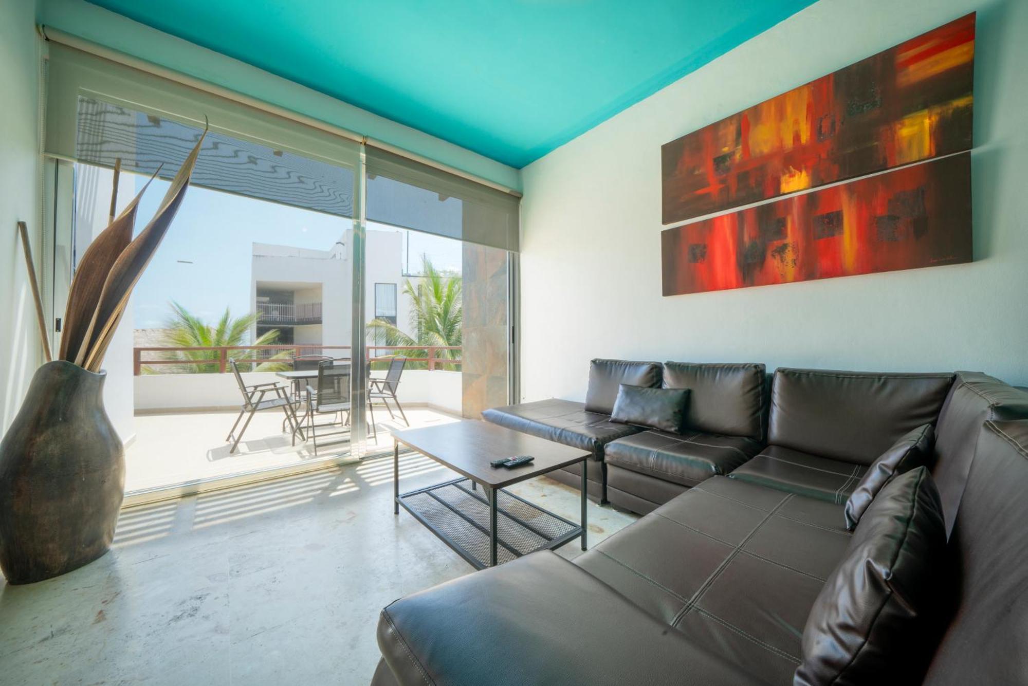 Beachfront Penthouse With 3 Bedrooms & Ocean View - Las Nubes Playa del Carmen Exterior photo